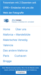 Mobile Screenshot of click-fototours.de
